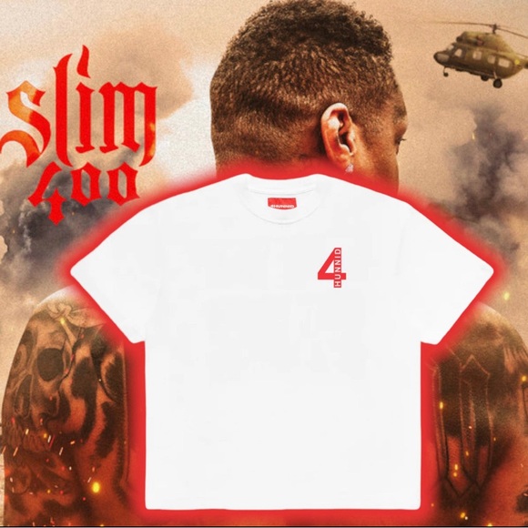 🆕 SLiM 400 🕊️ MeMoRiaL TeE 👕 YG 👌🏾👐🏾 4HuNNiT - Picture 4 of 4